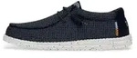 HeyDude f&uuml;r Herren. HD40403 Mokassins Wally Sport navy (43), Stoff, Wohnung,