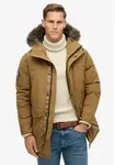 Superdry f&uuml;r Herren. M5011929A Parka aus braunem Kunstfell Everest (S),...