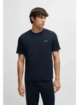 BOSS f&uuml;r Herren. 50535891 Waffel-T-Shirt navy (L), Heimtextilien, Baumwolle,