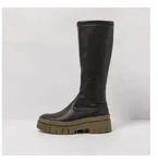 Art f&uuml;r Damen. 1195611UK003_001 Lederstiefel 1956 Nappa schwarz, b urdeos (42),