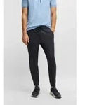 BOSS f&uuml;r Herren. 50534313 Jogginghose Flex navy (48), L&auml;ssig, Polyester,...