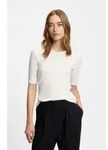 HUGO f&uuml;r Damen. 50515019 Darnelia T-Shirt off-white (S), Wei&szlig;, L&auml;ssig,...