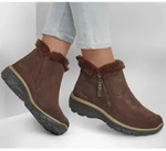 Skechers f&uuml;r Damen. 167862 Relaxed Fit Easy Going Cool Zip Lederstiefeletten...