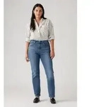 Levi's f&uuml;r Damen. 12501-0542 Jeans 501 Original blau (27/30), L&auml;ssig, Baumwolle,