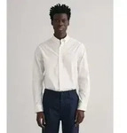 Gant f&uuml;r Herren. 3000300 Pinpoint Oxford Regular Fit Hemd wei&szlig; (S), L&auml;ssig,