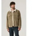 Levi's f&uuml;r Herren. A5784-0022 Kordjacke Nachtbraun (M), L&auml;ssig, Baumwolle
