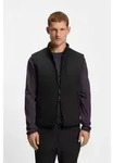 BOSS f&uuml;r Herren. 50548514 Hole Sveedy Vest schwarz (M), L&auml;ssig, Polyester