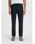BOSS f&uuml;r Herren. 50548006 Marineblaue schmale Chino-Hose (32/32), L&auml;ssig, Baumwolle