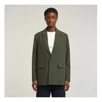 G-Star f&uuml;r Damen. D26943-D522-995 Gr&uuml;ner Bf-Blazer (XXS), L&auml;ssig, Viskose