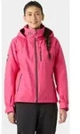 Helly Hansen f&uuml;r Damen. 34447 Crew Hooded Midl 2.0 Jacke rosa (L), L&auml;ssig,