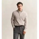 Gant f&uuml;r Herren. 8030292 Baumwollpullover mit halbem Rei&szlig;verschluss und Struktur in