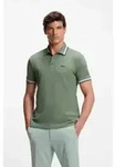 BOSS f&uuml;r Herren. 50469055 Gr&uuml;nes Paddy-Poloshirt (L), L&auml;ssig, Baumwolle,...