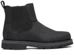 Timberland Unisex f&uuml;r Kinder. TB0A28QA0011 Courma Chelsea-Lederstiefel schwarz...