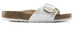 Birkenstock f&uuml;r Damen. 1019814 Sandalen Madrid Big Buckle Birko-Flor (Schmale