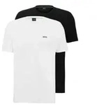 BOSS f&uuml;r Herren. 50478019 Pack 2 Logo-T-Shirts schwarz, wei&szlig; (XXL), L&auml;ssig,