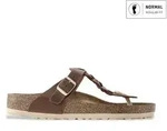 Birkenstock f&uuml;r Damen. 1021355 Gizeh Braided Oiled Ledersandalen (Regul&auml;re
