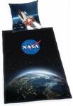 Herding 4493604050 - NASA Weltraum, Bettwäsche-Set, Baumwolle, 80x80/135x200 cm -