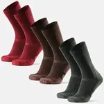CLASSIC WANDER CREW SOCKEN - 3-Pack - Braun | Rot | Gr&uuml;n - 35-38