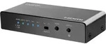 LogiLink HDMI-Switch &ndash; 2x2-Port, 4K/60 Hz, HDR, EDID, Downscaler