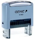 GENIE S 402 Selbstf&auml;rbendes Stempel Set 4 Zeilen