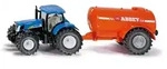 New Holland Traktor mit Abbey Ein-Achs-G&uuml;llefass