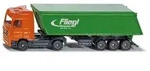 Mercedes-Benz Lkw mit Fliegl Kipper