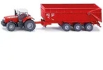 Massey Ferguson Traktor mit Anh&auml;nger