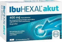 PZN-DE 00068966, Hexal IbuHEXAL akut 400 mg 10 St&uuml;ck, Grundpreis: &euro; 0,35 /