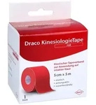 Draco KinesiologieTape rot 5 cm x 5 m