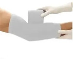 Mollelast haft latexfrei wei&szlig; 8 cm x 20m gedehnt
