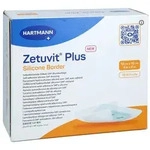 Zetuvit Plus Silicone Border steril 10x10 cm