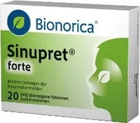 PZN-DE 08625567, Bionorica SE Sinupret forte 20 St&uuml;ck, Grundpreis: &euro; 0,46 /