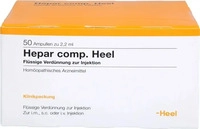 PZN-DE 06340642, Biologische Heilmittel Heel Hepar comp. Heel 50 St&uuml;ck, Grundpreis: