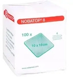 Nobatop 8 Kompressen 10x10 cm unsteril