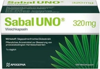 PZN-DE 00313176, Apogepha Arzneimittel SabalUNO 120 St&uuml;ck, Grundpreis: &euro; 0,37 /