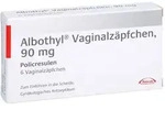 Albothyl Vaginalz&auml;pfchen 90 mg