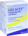 PZN-DE 02098807, ALMIRALL HERMAL Gelacet Gelatinekapseln m Biotin 120 St&uuml;ck,