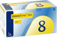 PZN-DE 07669539, Novo Nordisk Pharma Novofine Nadeln 30 G 8 mm 100 St&uuml;ck,