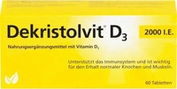 PZN-DE 10818523, Trommsdorff Dekristolvit D3 2000 I.E. 60 St&uuml;ck, Grundpreis: &euro;