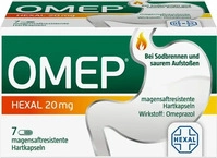 PZN-DE 10070183, Omep Hexal 20mg 7 St&uuml;ck, Grundpreis: &euro; 0,82 / St&uuml;ck