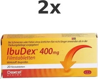 PZN-DE 09294670, Dexcel Pharma IbuDex 400 mg 20 St&uuml;ck, Grundpreis: &euro; 0,14 /