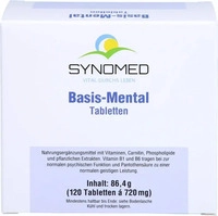 PZN-DE 09423989, Synomed Basis Mental Tabletten 120 St&uuml;ck, Grundpreis: &euro; 0,50 /
