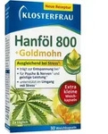 KLOSTERFRAU Hanf&ouml;l 800 mg+Goldmohn Weichkapseln