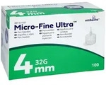 MICRO-FINE Ultra Pen-Nadeln 4 mm 32 G