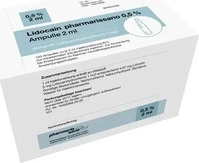 PZN-DE 16815968, medphano Arzneimittel Lidocain Psano Amp 0,5 %2 ml 100x2 ml,