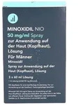 Minoxidil NIO 50 mg/ml zur Anwendung auf der Kopfhaut M&auml;nner