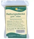 Rettungsdecke gold/silber 160x210 cm