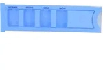 Medikamentendispenser blau
