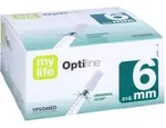 Optifine 6 Pen-Nadeln 0,25x6 mm 1001 Artikel Medical