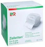 Zelletten Tupfer 4x5 cm unsteril Rolle Lohmann & Rauscher